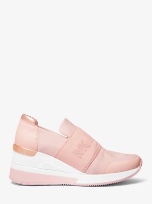 Felix Canvas and Leather Trainer