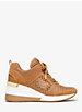 Georgie Woven Leather Trainer image number 1