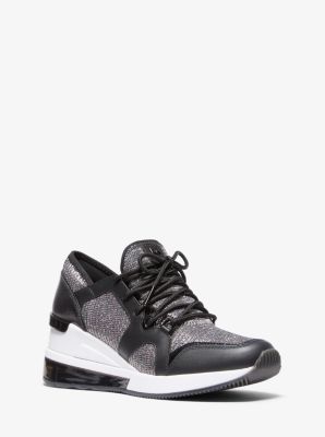 liv extreme mesh and leather trainer