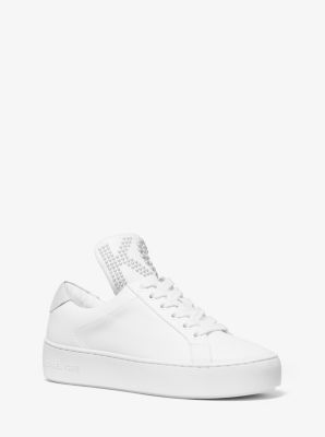 michael kors sneakers silver