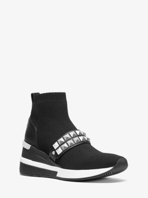 Skyler Studded Stretch-Knit Sock Sneaker | Michael Kors