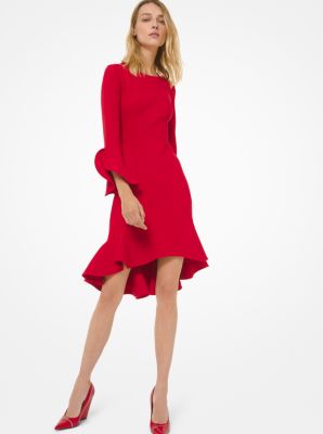 boucle sheath dress