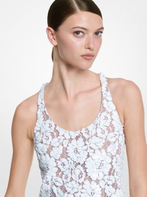 Floral lace shift outlet dress