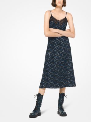 michael kors sequin slip dress