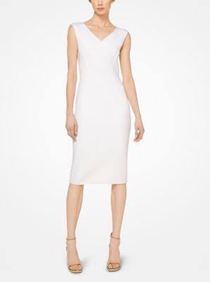 Michael kors v neck cap sleeve shop dress