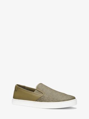 Michael kors tennis shoe best sale mens gold