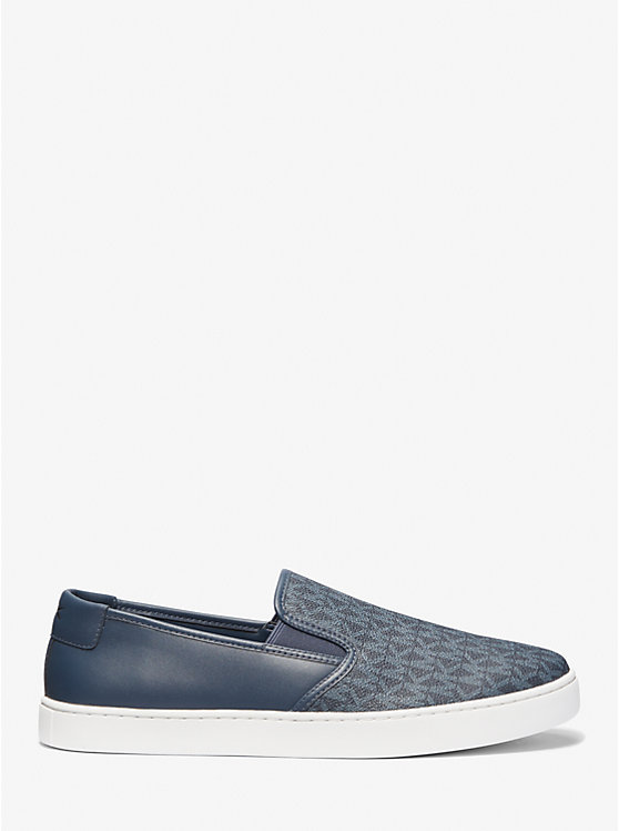 Cal Logo and Leather Slip-On Sneaker image number 1