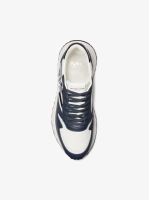 Dax Two-Tone Leather Trainer image number 3