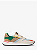 Dax Color-Block Mixed-Media Trainer image number 1