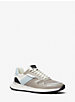 Dax Leather and Mesh Trainer image number 0