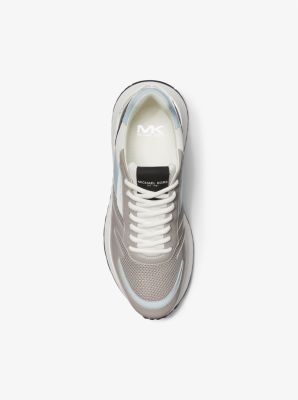 Dax Leather and Mesh Trainer | Michael Kors