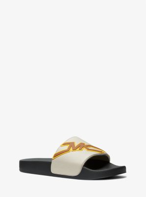 Michael kors slides mens on sale gold