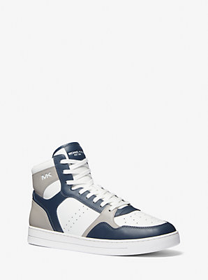 Jacob Leather High-Top Sneaker