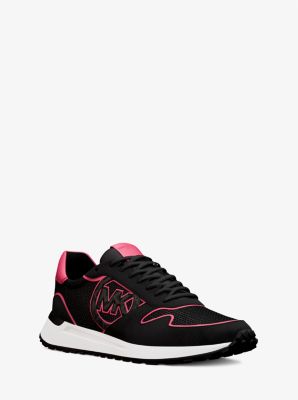 Darius Suede and Stretch Knit Trainer | Michael Kors [US]