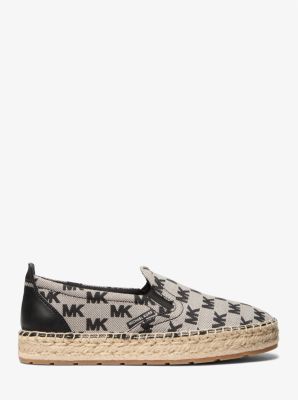 Espadrille Emory en jacquard à logo image number 1