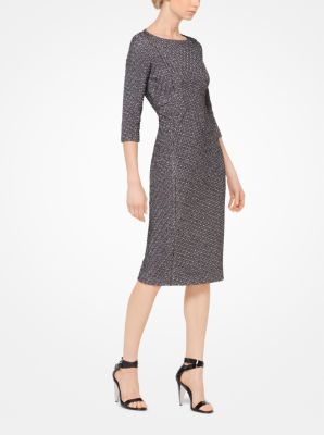 Michael kors best sale houndstooth dress