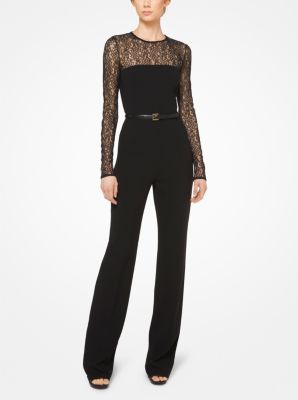 Michael kors lace store bodice jumpsuit