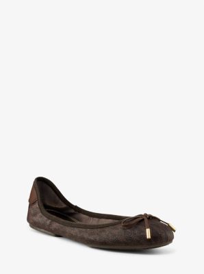 Introducir 54+ imagen michael kors city ballet flats