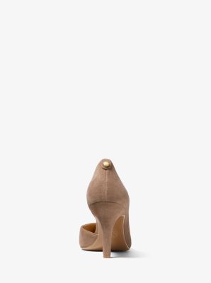 Flex Suede D’Orsay Pump