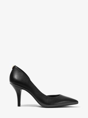 Flex Leather D’Orsay Pump