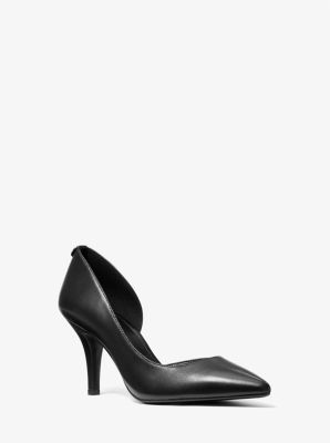 Flex Leather D’Orsay Pump