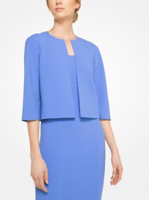 Stretch Wool-Crepe Sheath Dress