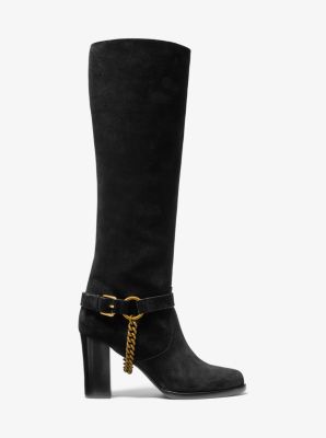 Arlette Embellished Suede Boot image number 1