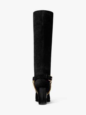Arlette Embellished Suede Boot image number 2
