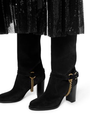 Arlette Embellished Suede Boot image number 3