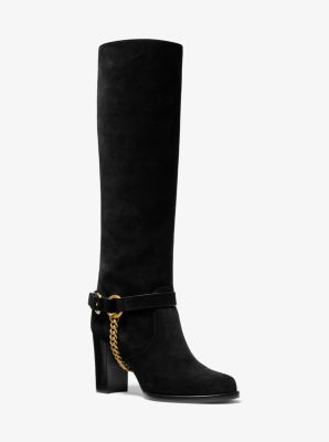 Arlette Embellished Suede Boot