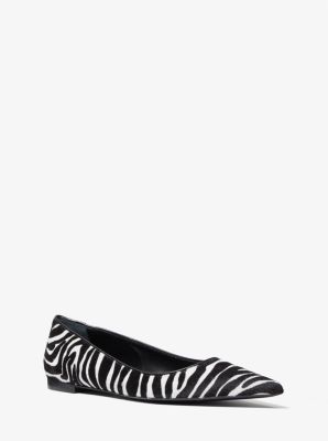 Michael kors zebra clearance shoes