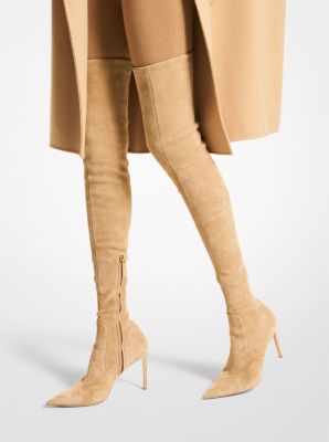 Michael kors suede boots on sale