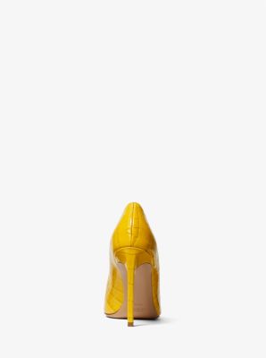 Martine Crocodile Embossed Leather Pump image number 2