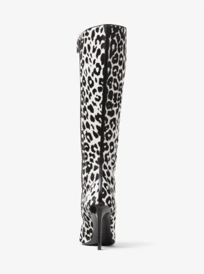 Stiefel Tatjana aus Kalbshaar mit Leopardenmuster image number 3