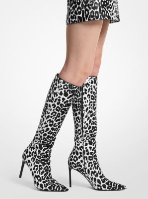 Super Chic (and Super Padded) Animal Print Booties