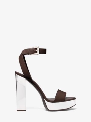 Anabelle Leather Platform Sandal