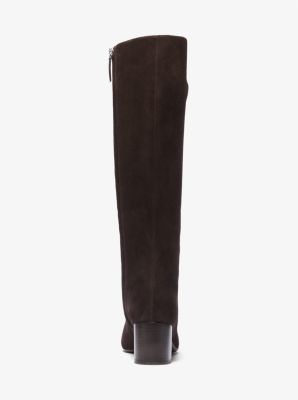 michael kors divia suede boot