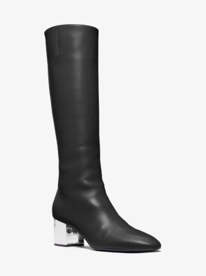 Layton Studded Leather Boot | Michael Kors