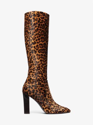 Michael kors animal store print boots