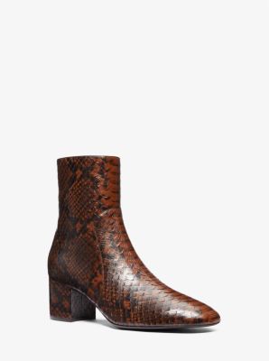 Yasmine Leather Boot | Michael Kors