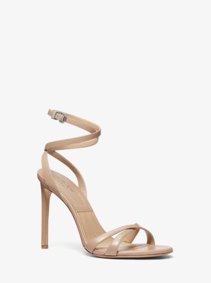 Chrissy Leather Sandal | Michael Kors