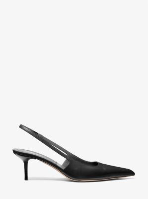 Emma Leather Slingback Pump image number 1