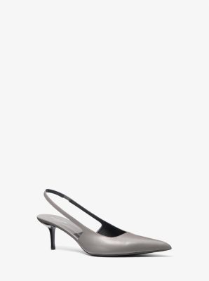 Emma Leather Slingback Pump