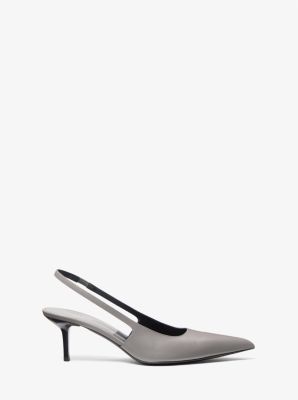 Emma Leather Slingback Pump