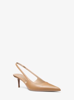 Emma Leather Slingback Pump