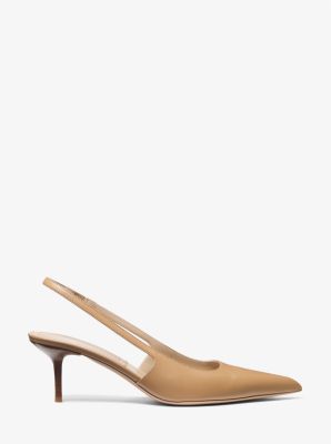 Emma Leather Slingback Pump