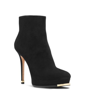 michael kors suede ankle boots