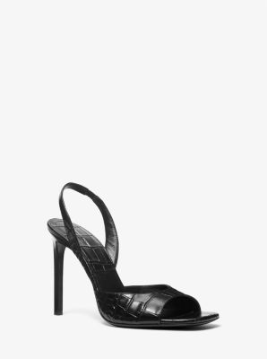 Marisa Crocodile Embossed Patent Leather Sandal image number 0