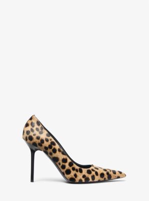 Winona Cheetah Print Calf Hair Pump