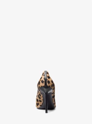 Winona Cheetah Print Calf Hair Pump